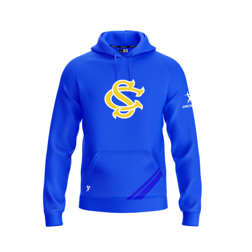 [CUS-DFW-SUHOOD-FLC-LSL-RYL-YXS-LOGO1] Summit Hoodie (Youth XS, Royal, Logo 1)