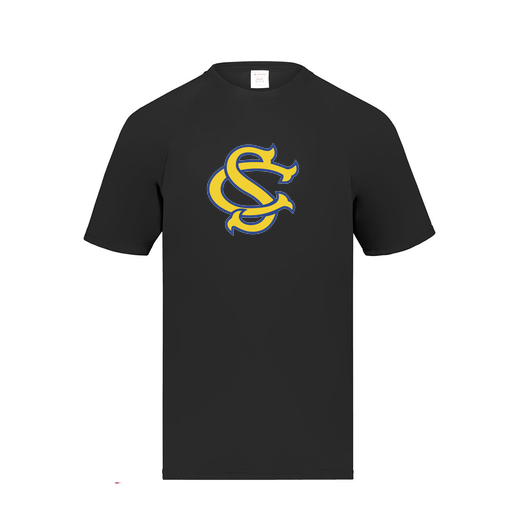 [2790.080.S-LOGO3] Men's Smooth Sport T-Shirt (Adult S, Black, Logo 3)