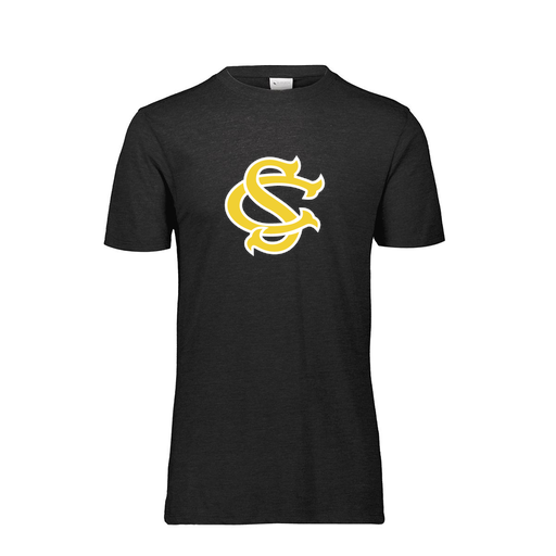 [FTSCUBBK-AS-LOGO1] Decker Men's Tri-Blend T-Shirt - Short Sleeve (Adult S, Black, Logo 1)