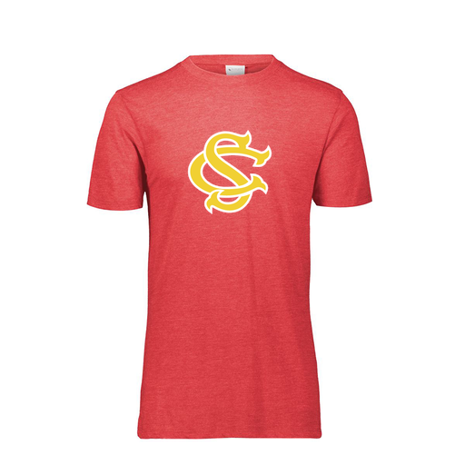 [3065-6310-RED-AS-LOGO1] Men's Ultra-blend T-Shirt (Adult S, Red, Logo 1)