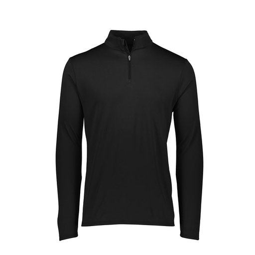 [2785.080.S-LOGO2] Men's Flex-lite 1/4 Zip Shirt (Adult S, Black, Logo 2)