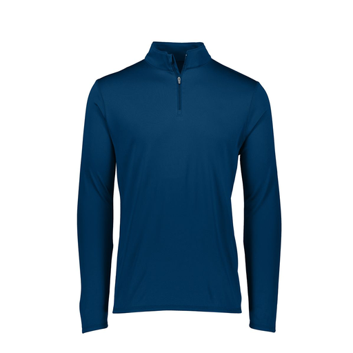 [2785.065.S-LOGO1] Men's Flex-lite 1/4 Zip Shirt (Adult S, Navy, Logo 1)