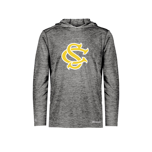 [FOLHCGBK-AS-LOGO1] Decker Men's Charge Hoodie (Adult S, Black, Logo 1)