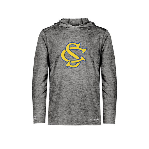 [FOLHCGBK-AS-LOGO3] Decker Men's Charge Hoodie (Adult S, Black, Logo 3)