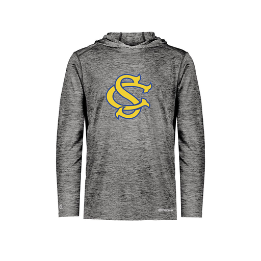 [FOLHCGBK-YS-LOGO3] Decker Youth Charge Hoodie (Youth S, Black, Logo 3)