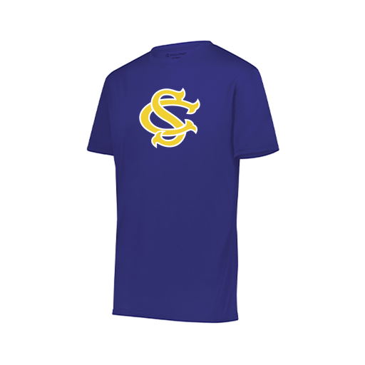[222818.747.S-LOGO1] Men's Movement Dri Fit Shirt (Adult S, Purple, Logo 1)