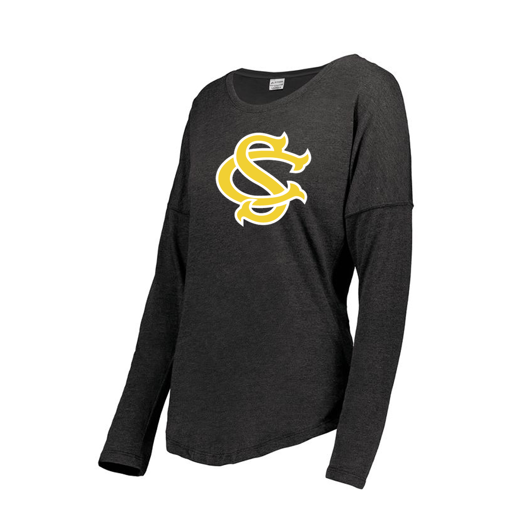 Decker Women's Tri-Blend T-Shirt - Long Sleeve